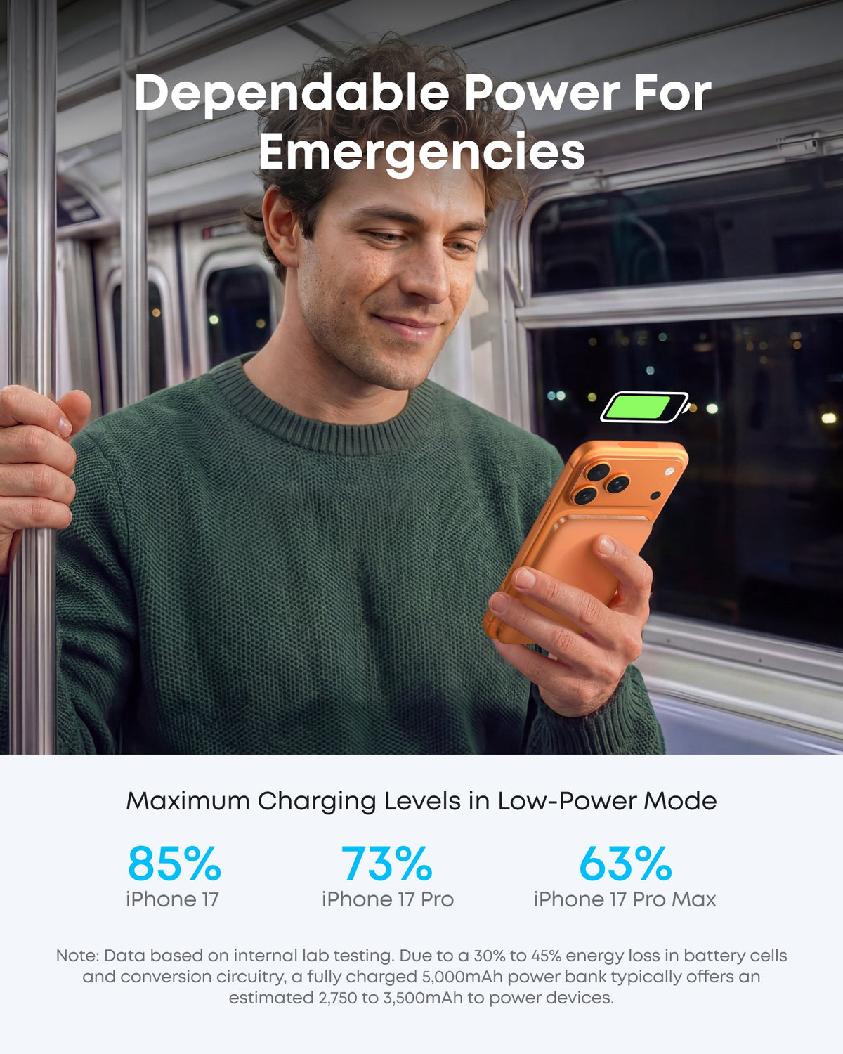 Anker Nano 5K MagGo Slim Power Bank