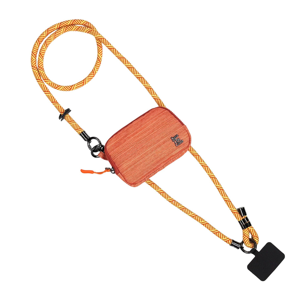 Active Crossbody Phone Strap with RFID Pouch