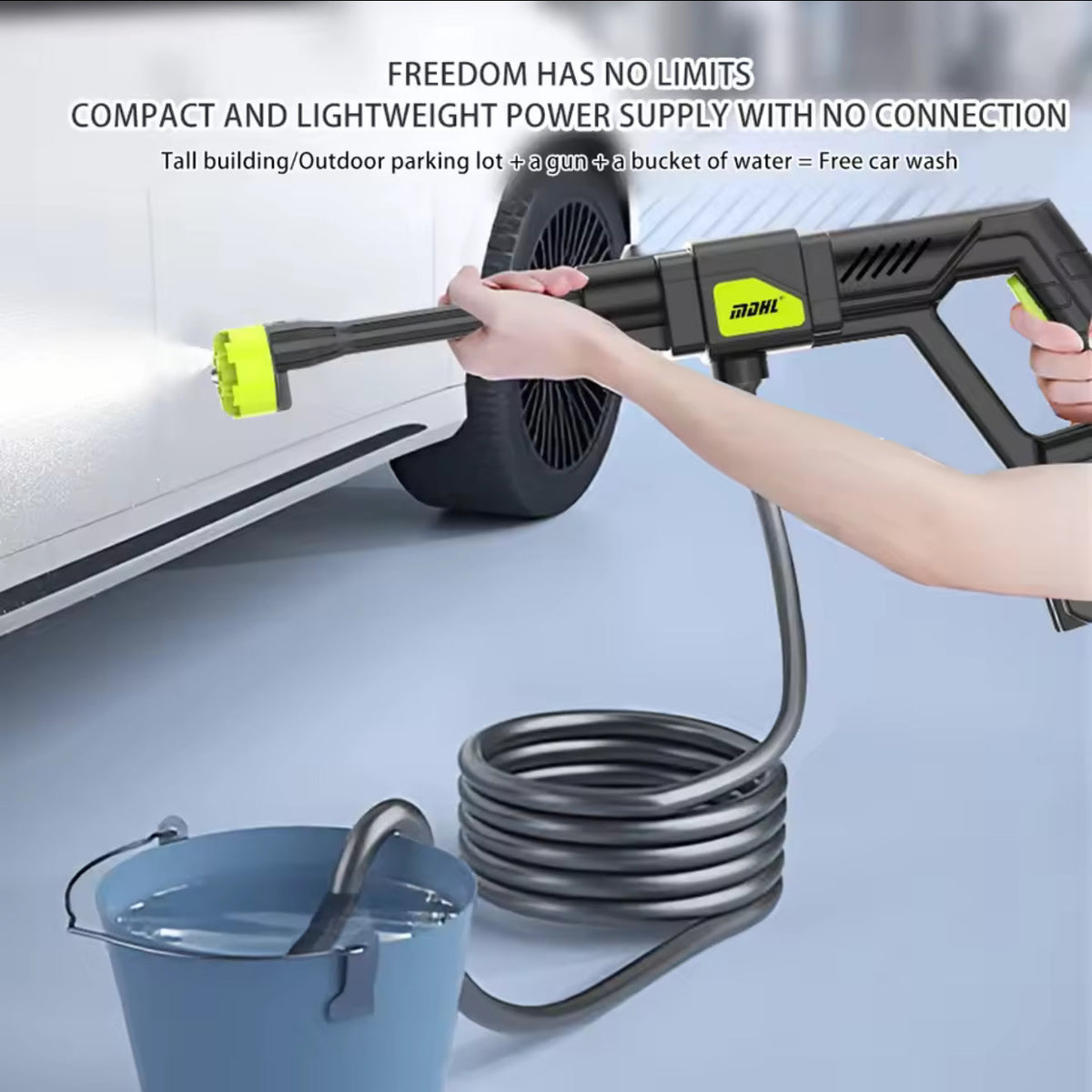 PowerSpray Portable Cordless Pressure Washer