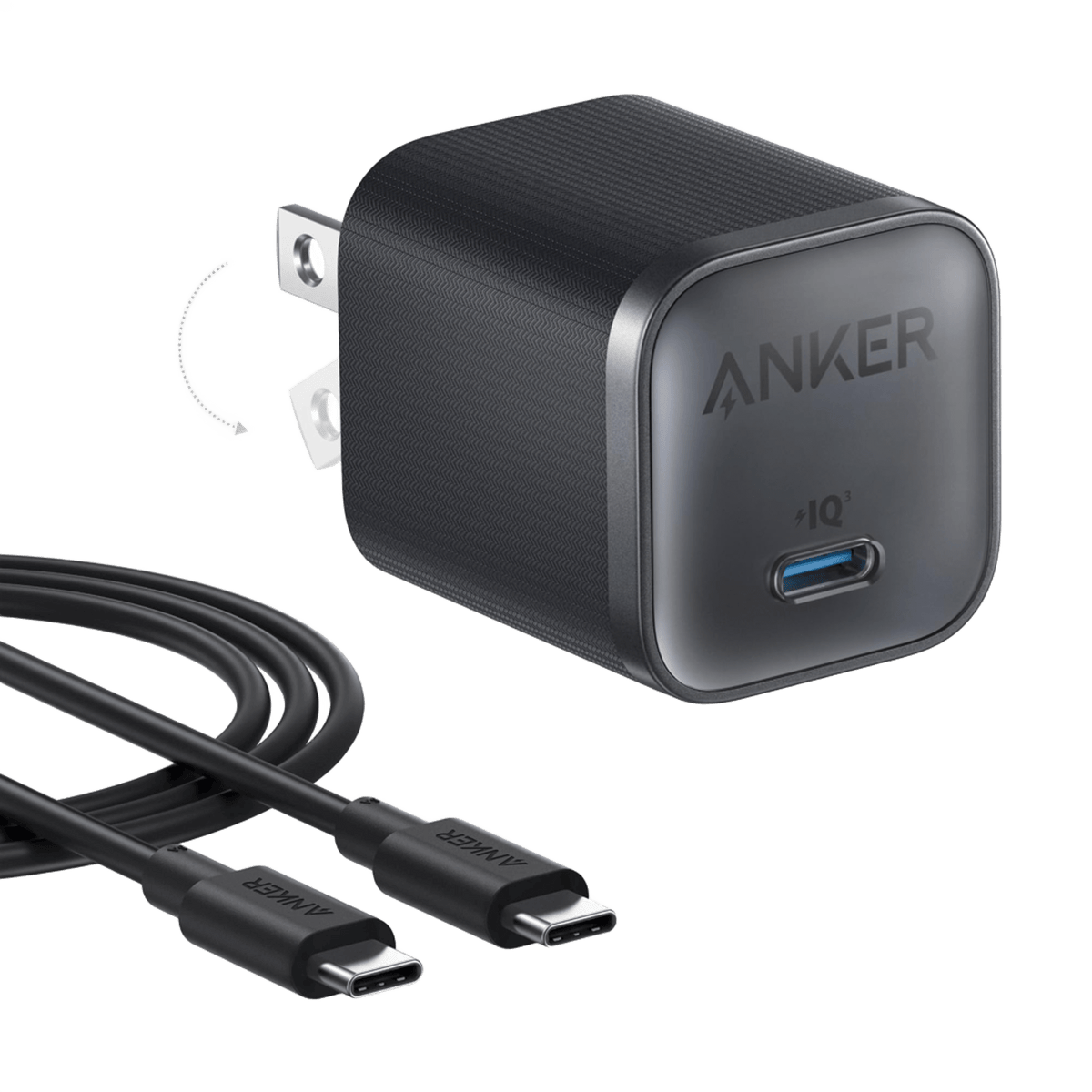 Anker Nano 45W USB-C Charger + Cable