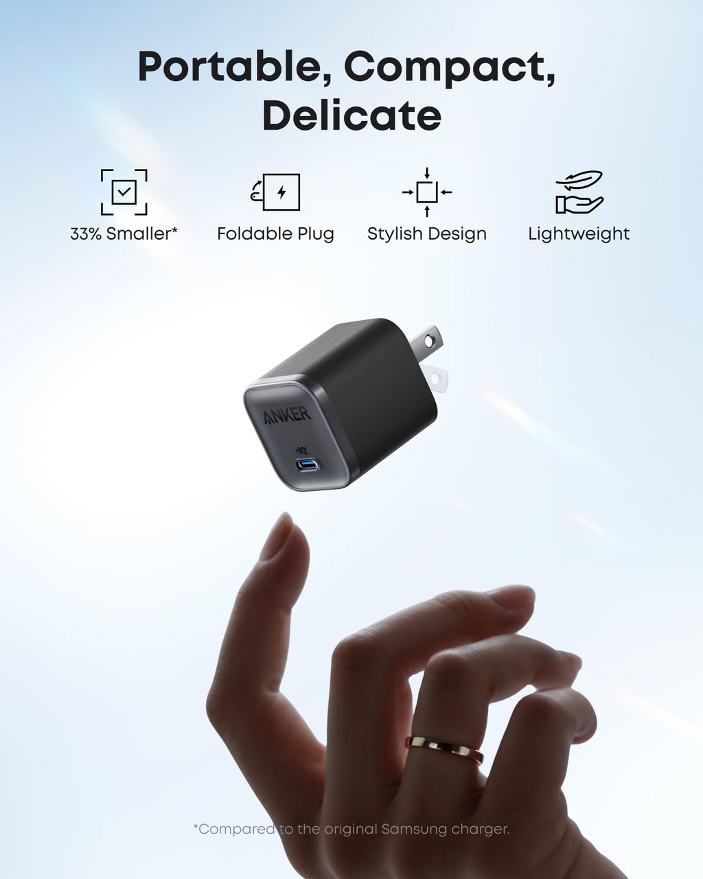 Anker Nano 45W USB-C Charger + Cable