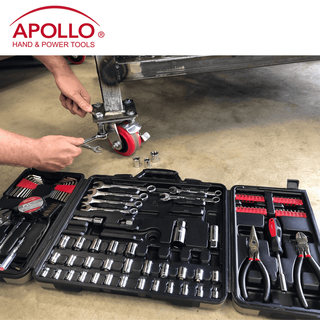 101-Piece SAE & Metric Mechanic Tool Set – DT0006