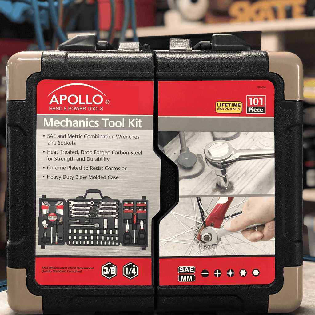 101-Piece SAE & Metric Mechanic Tool Set – DT0006
