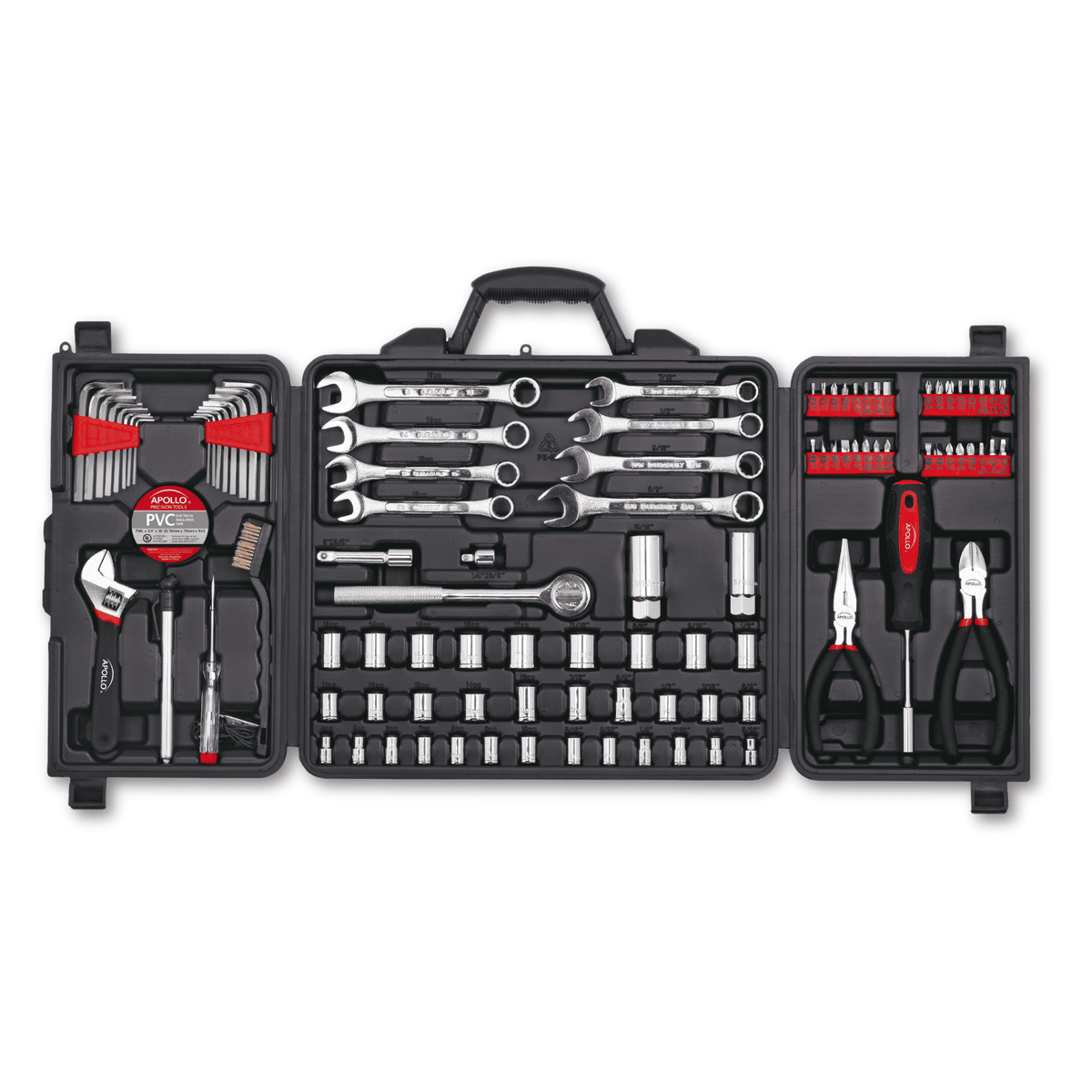 101-Piece SAE & Metric Mechanic Tool Set – DT0006