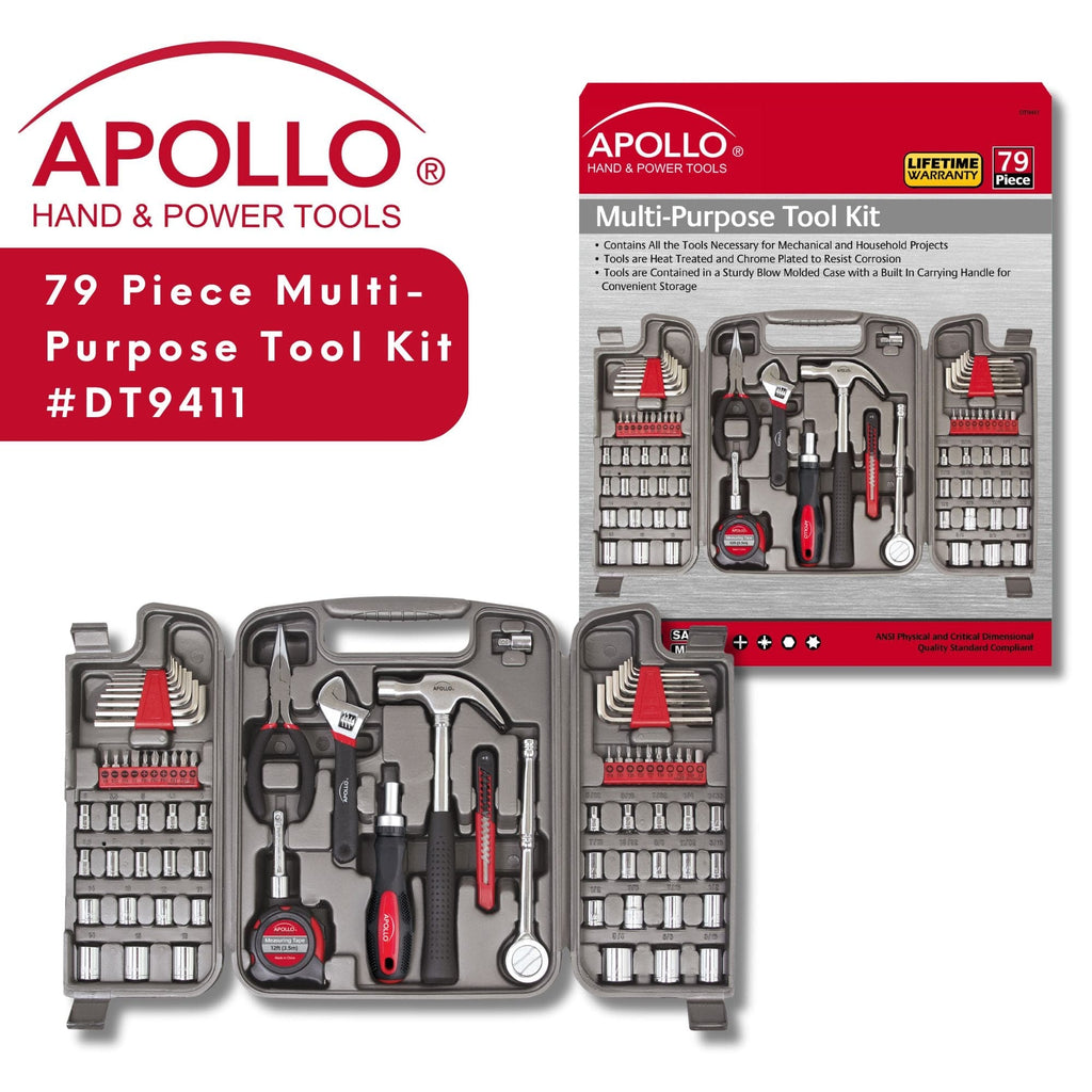 79 Piece Multi-Purpose Tool Kit - DT9411