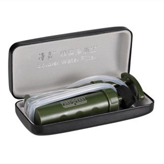 Portable Camping & Survival Water Filter Pump
