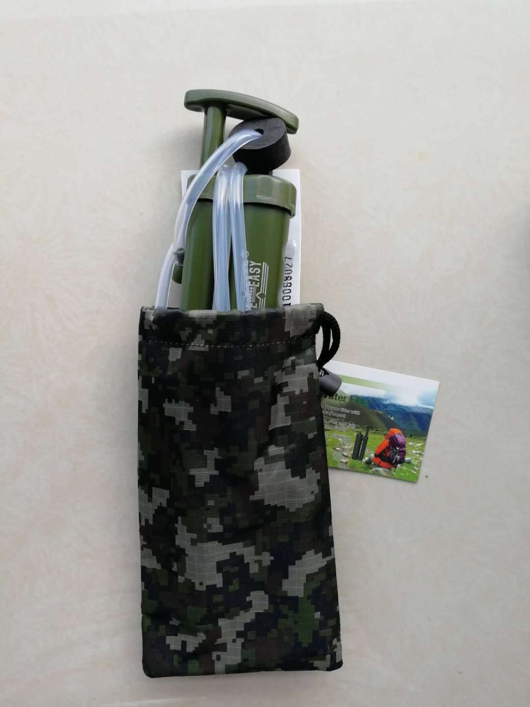 Portable Camping & Survival Water Filter Pump