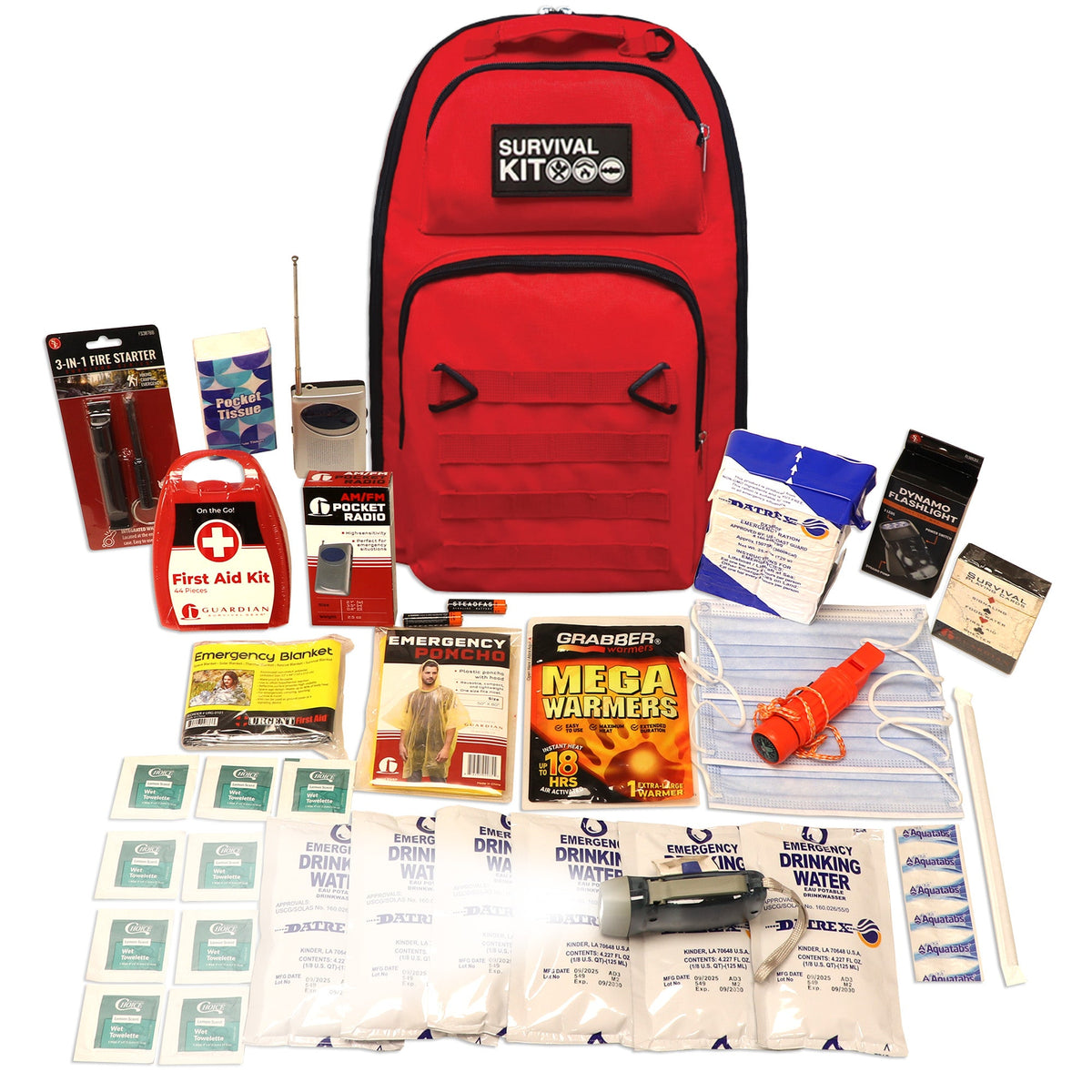 Prepared Emergency Survival Go Bag