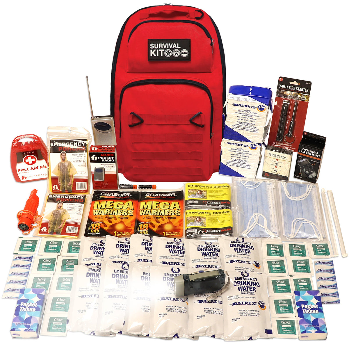 Prepared Emergency Survival Go Bag