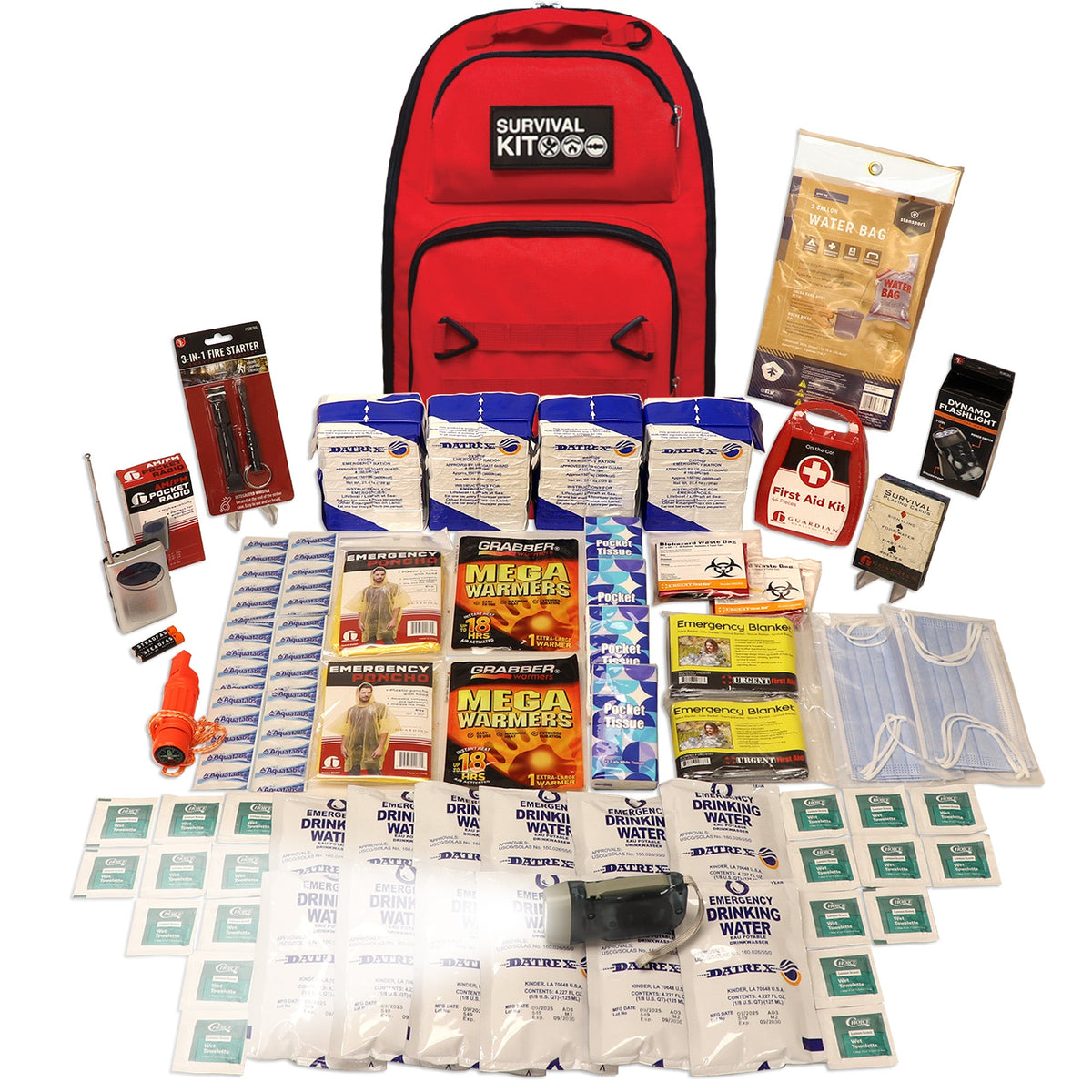 Prepared Emergency Survival Go Bag
