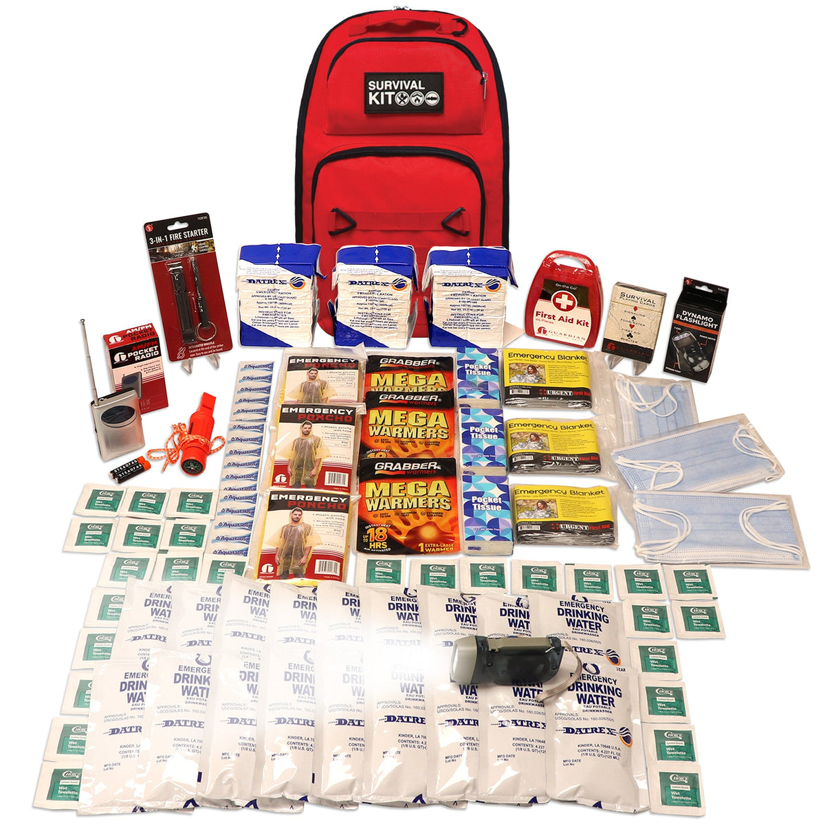 Prepared Emergency Survival Go Bag