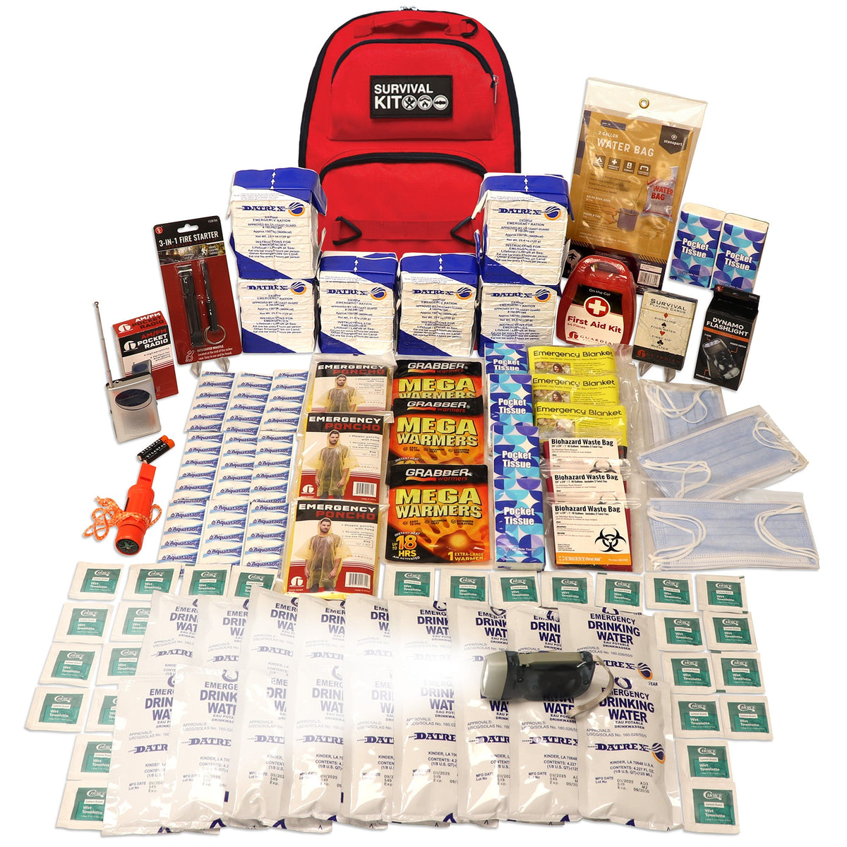 Prepared Emergency Survival Go Bag