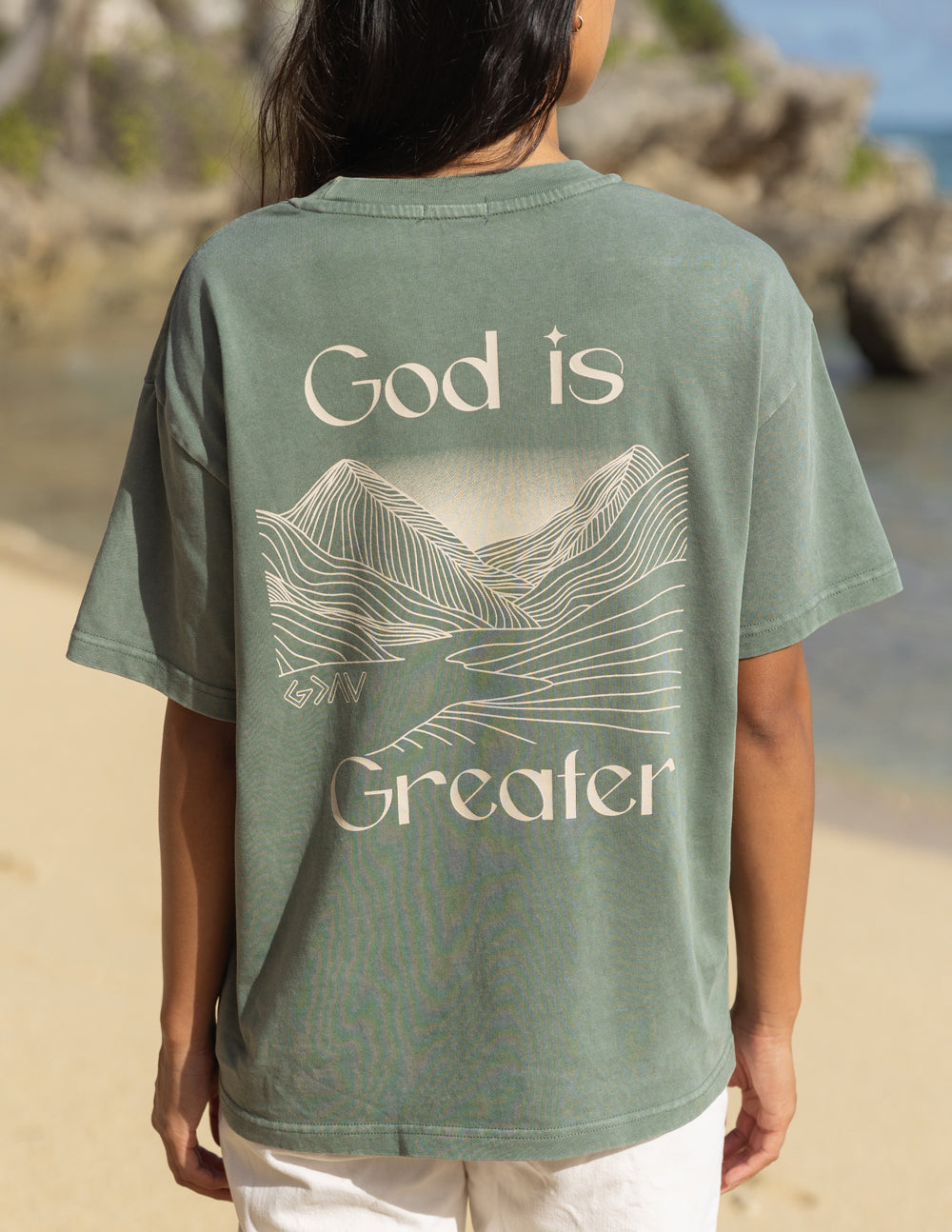 God Is Greater Unisex Christian Tee