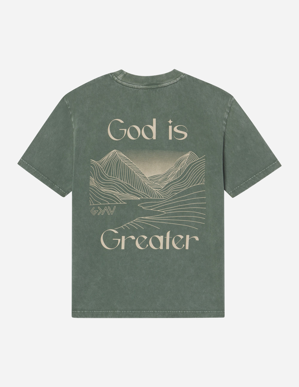 God Is Greater Unisex Christian Tee