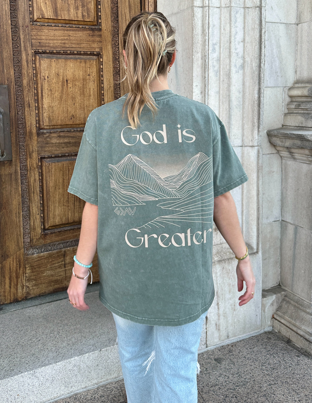 God Is Greater Unisex Christian Tee