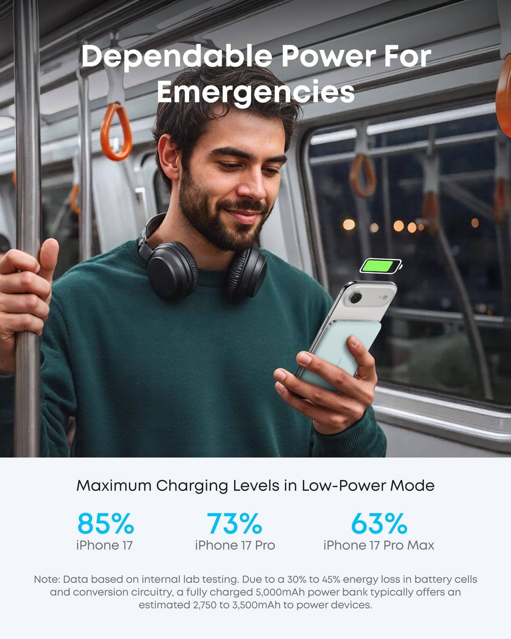 Anker Nano 5K MagGo Slim Power Bank