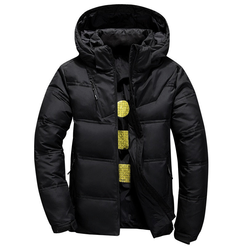 Men's Hooded Winter Down Jacket