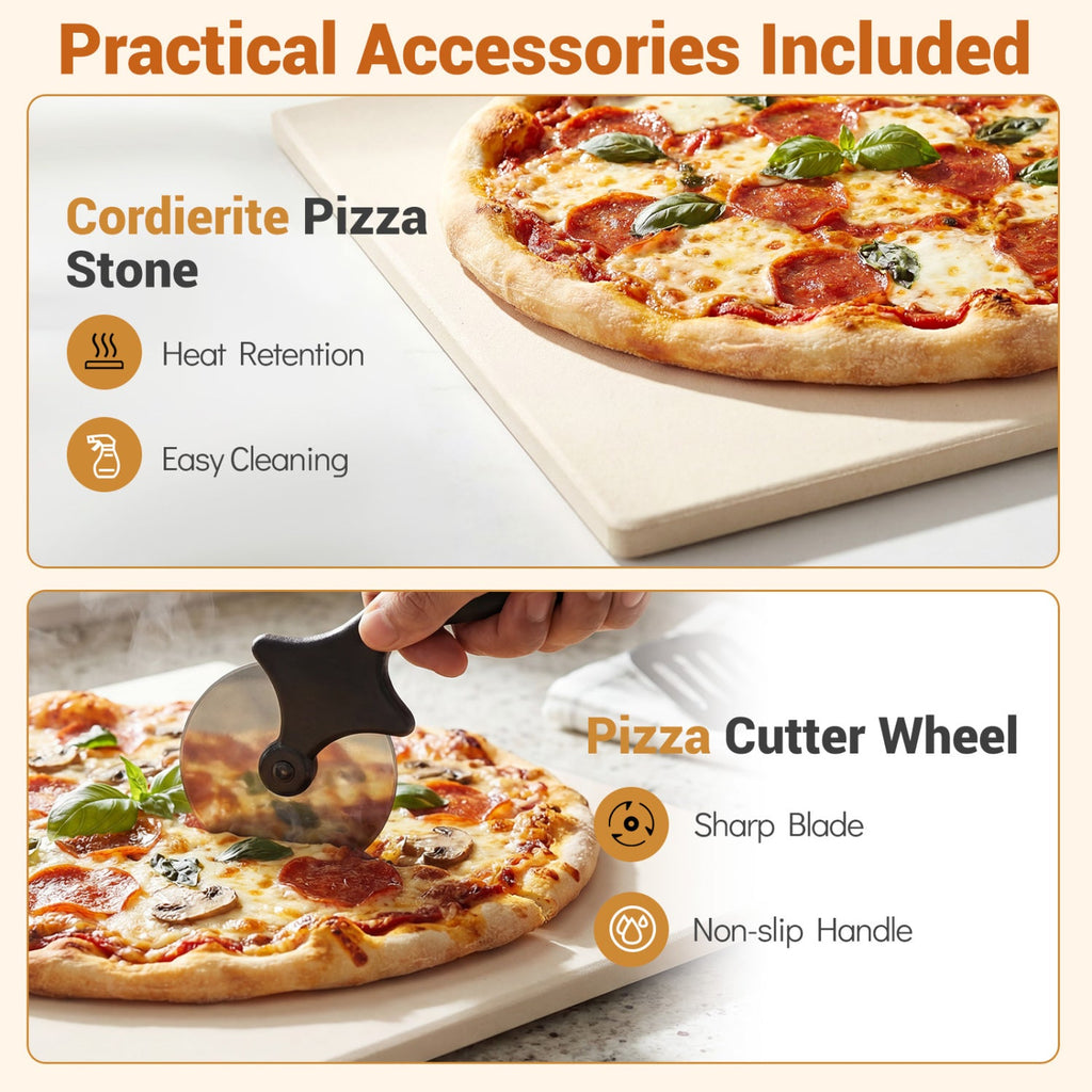 Countertop Electric Pizza Oven — 12-Inch