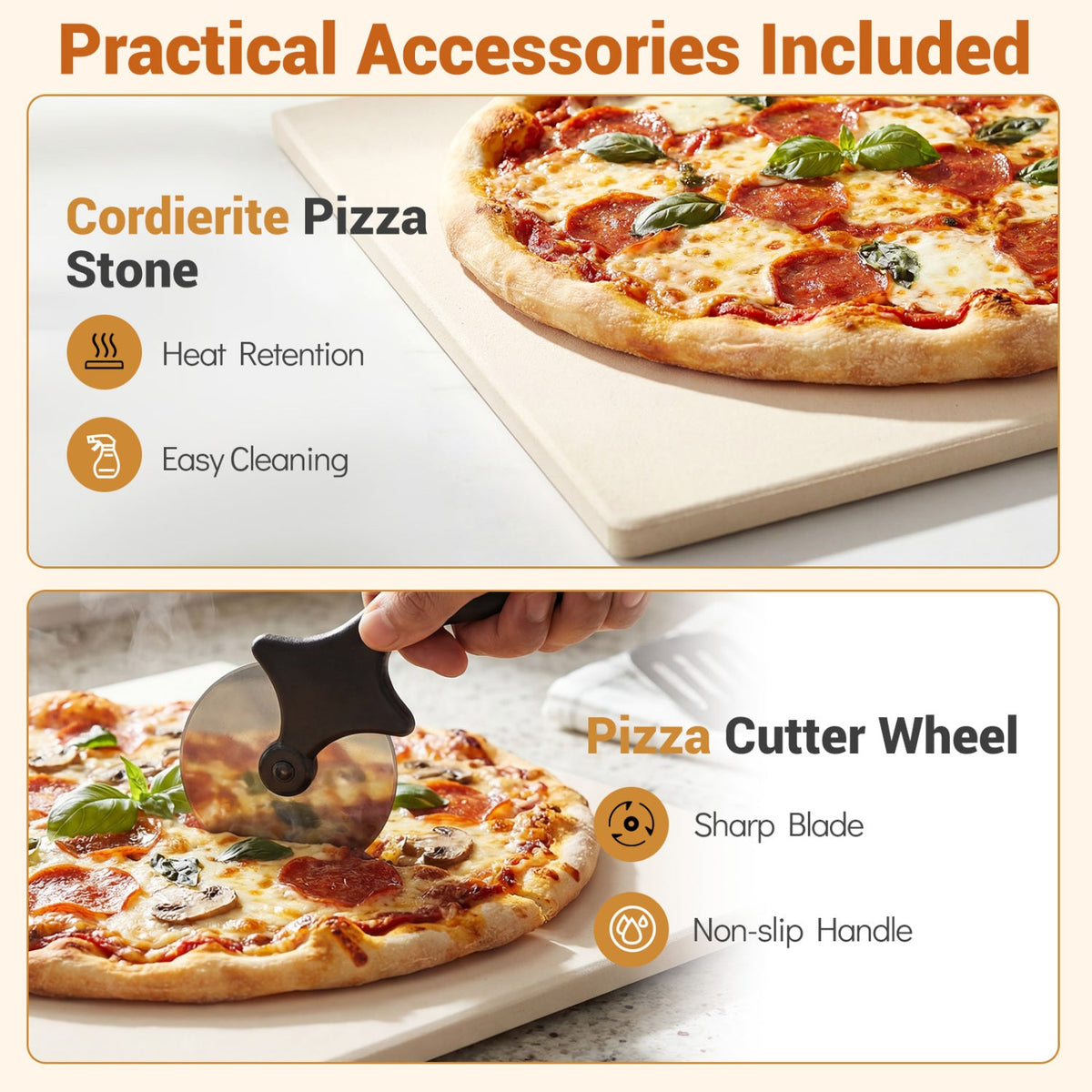 Countertop Electric Pizza Oven — 12-Inch