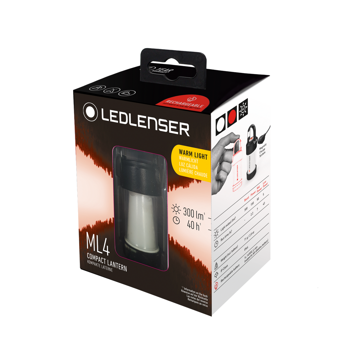 Ledlenser ML4 Warm Light Camping Lantern