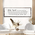 Holy Spirit Rustic Christian Wall Art