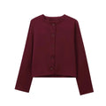 Foridol Women's Button-Front Black Blazer