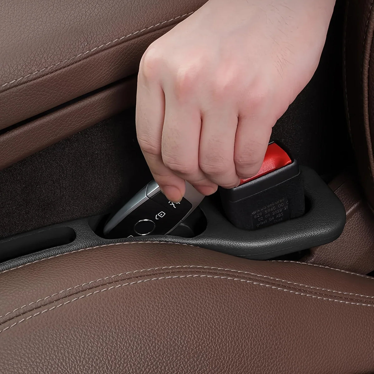 2-Pack Car Seat Gap Filler Organizers