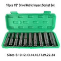 1/2 in. Drive Metric Universal Deep Impact Sockets