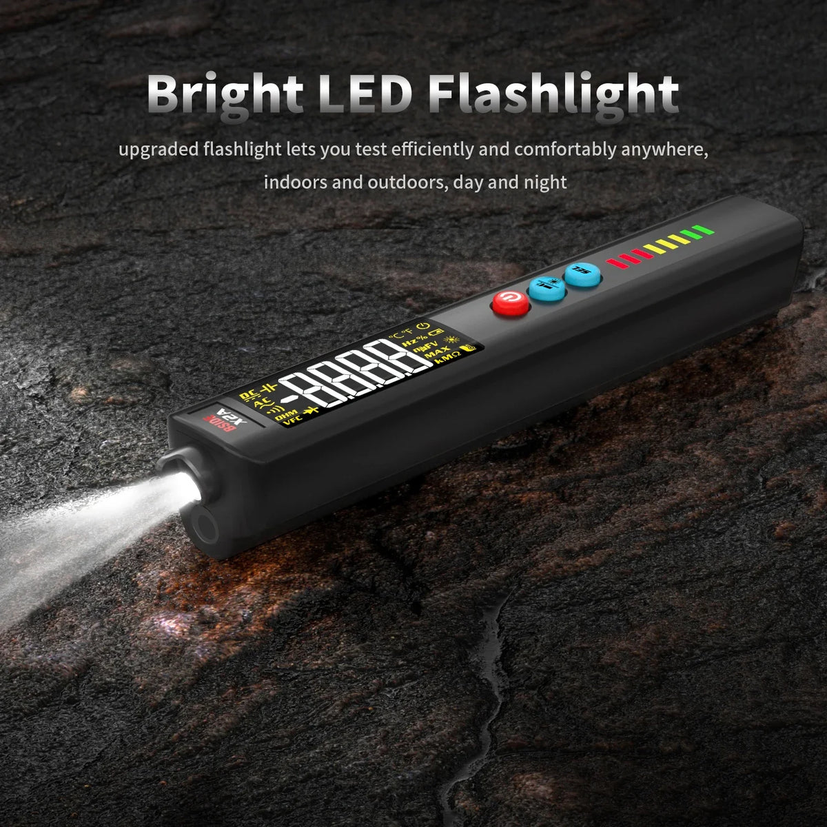 BSIDE X2A Smart Multimeter with Laser & NCV Detection