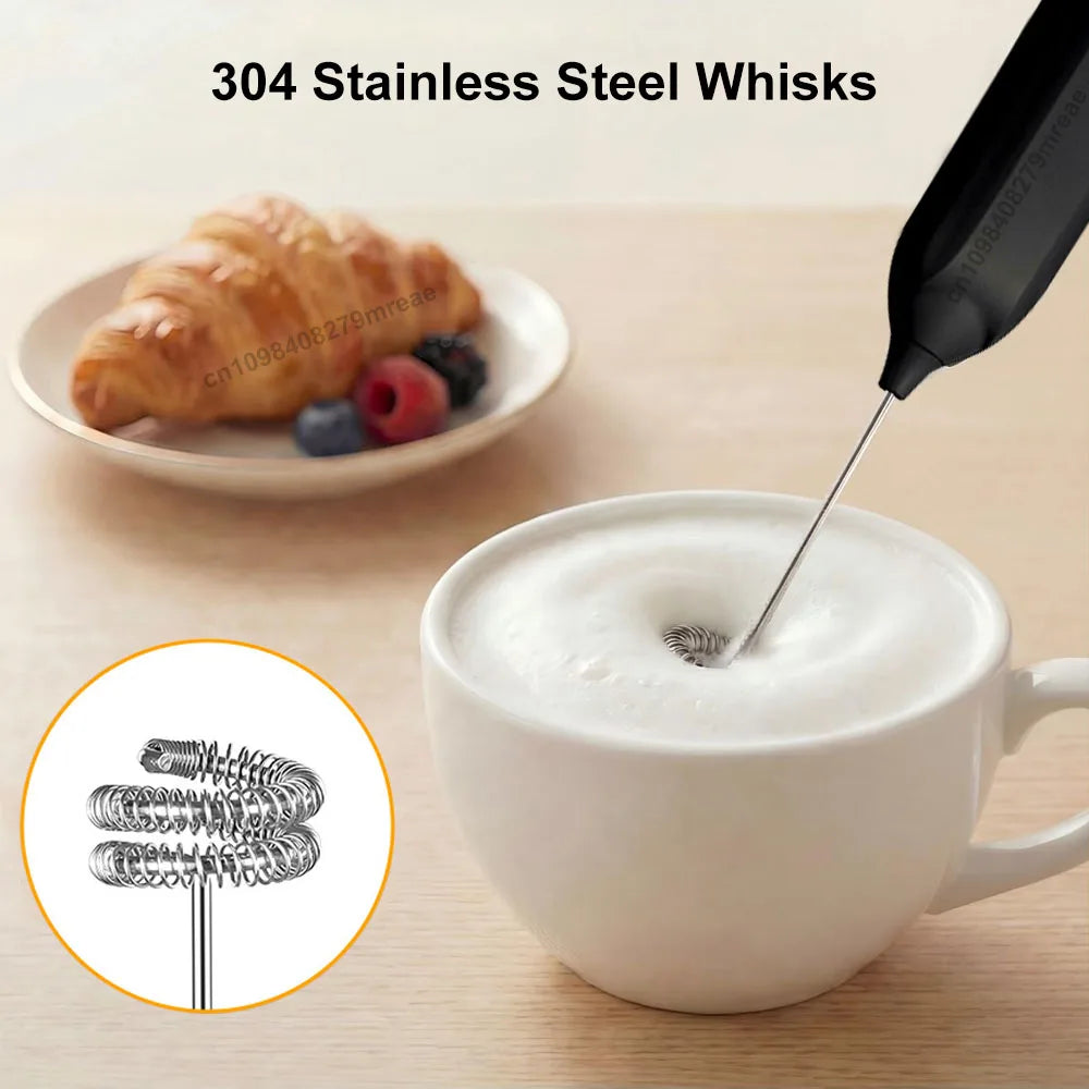 Raugee USB Rechargeable Handheld Milk Frother