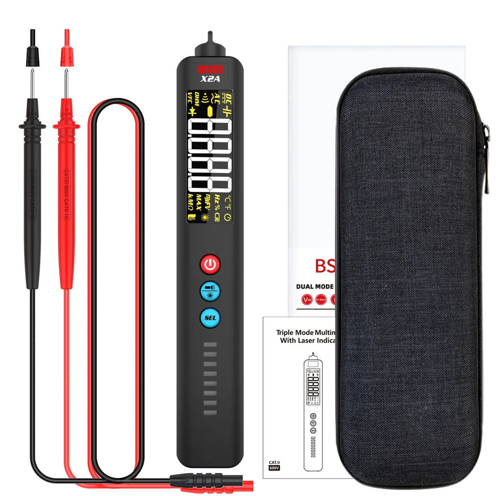 BSIDE X2A Smart Multimeter with Laser & NCV Detection