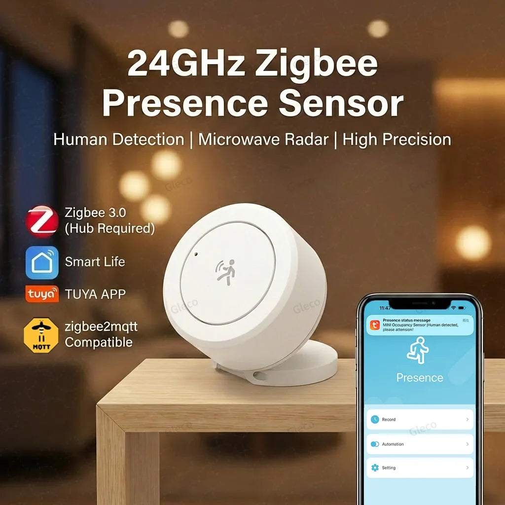 Zigbee Motion & Presence Sensors – Tuya or Zigbee2MQTT