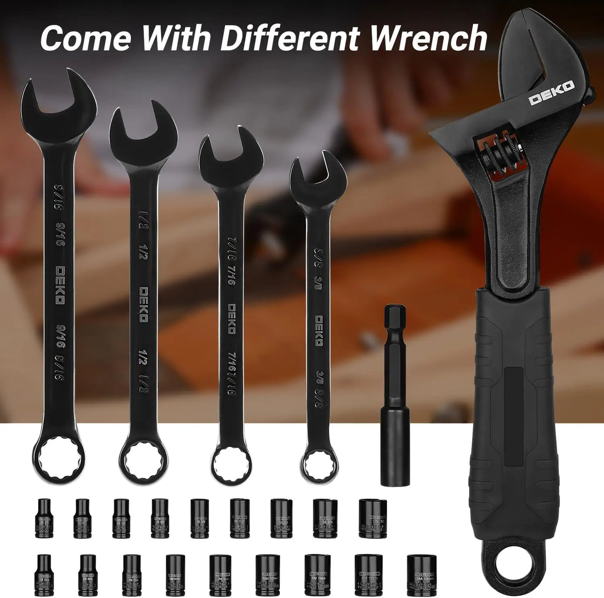 DEKO DKMT178 Household & Mechanic Tool Kit