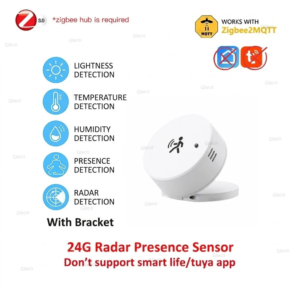 Zigbee Motion & Presence Sensors – Tuya or Zigbee2MQTT