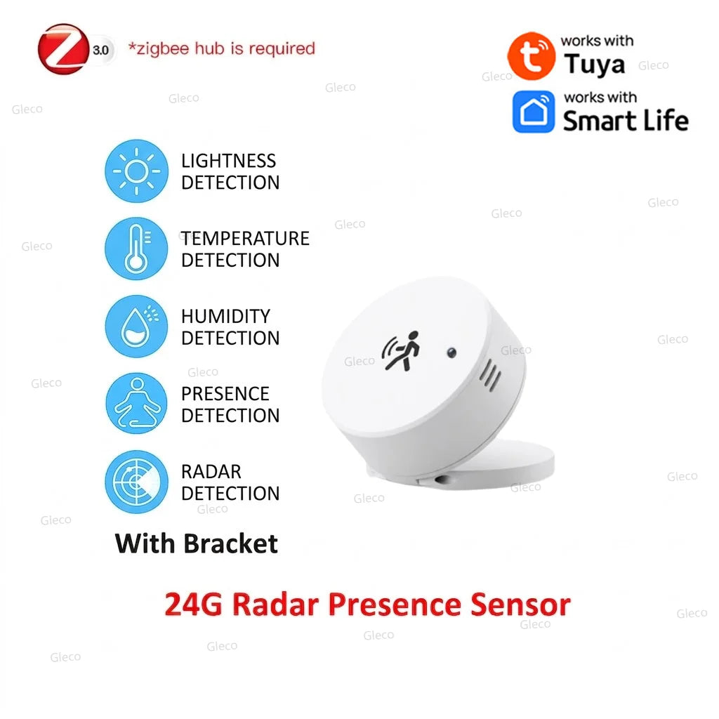 Zigbee Motion & Presence Sensors – Tuya or Zigbee2MQTT