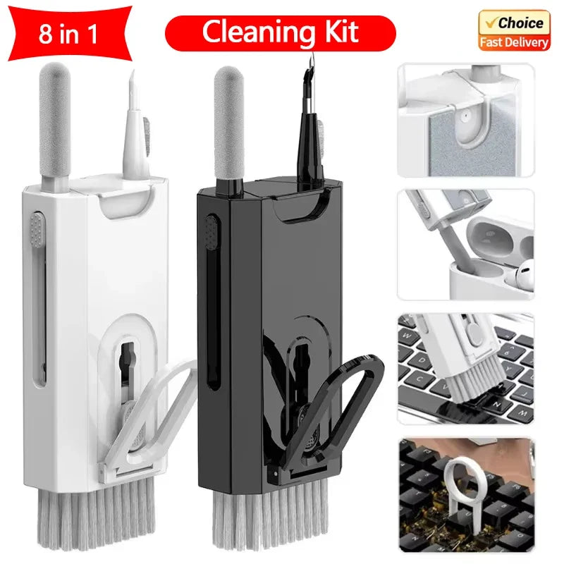 8-in-1 Electronics Cleaning Kit with Keycap Puller
