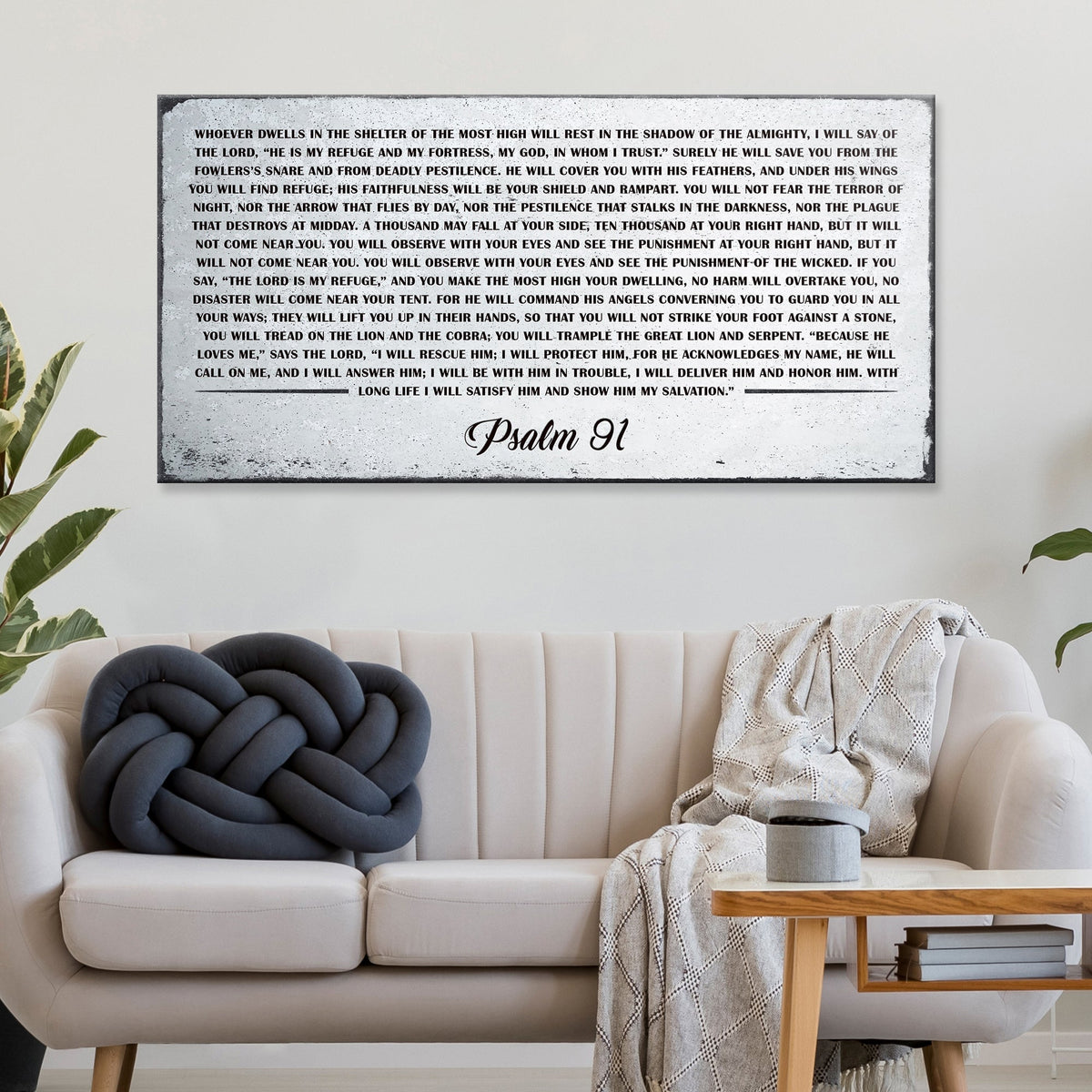 Psalm 91 Christian Wall Art
