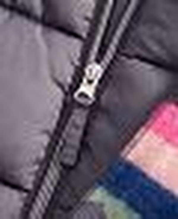 S. Rothschild Girls' Puffer Jacket - Gray, Size 7-8