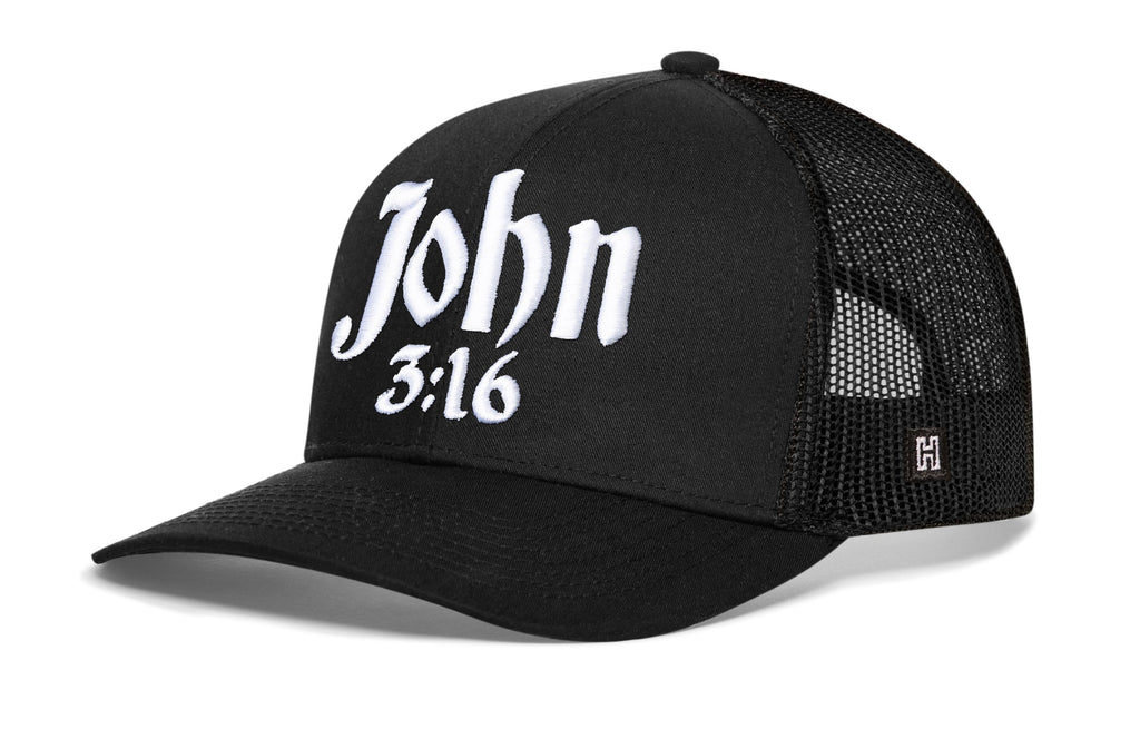 John 3:16 Christian Trucker Hat