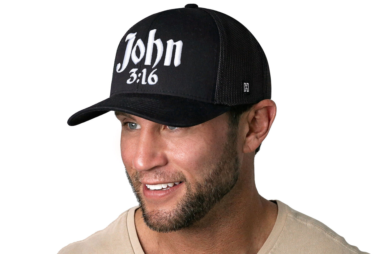 John 3:16 Christian Trucker Hat