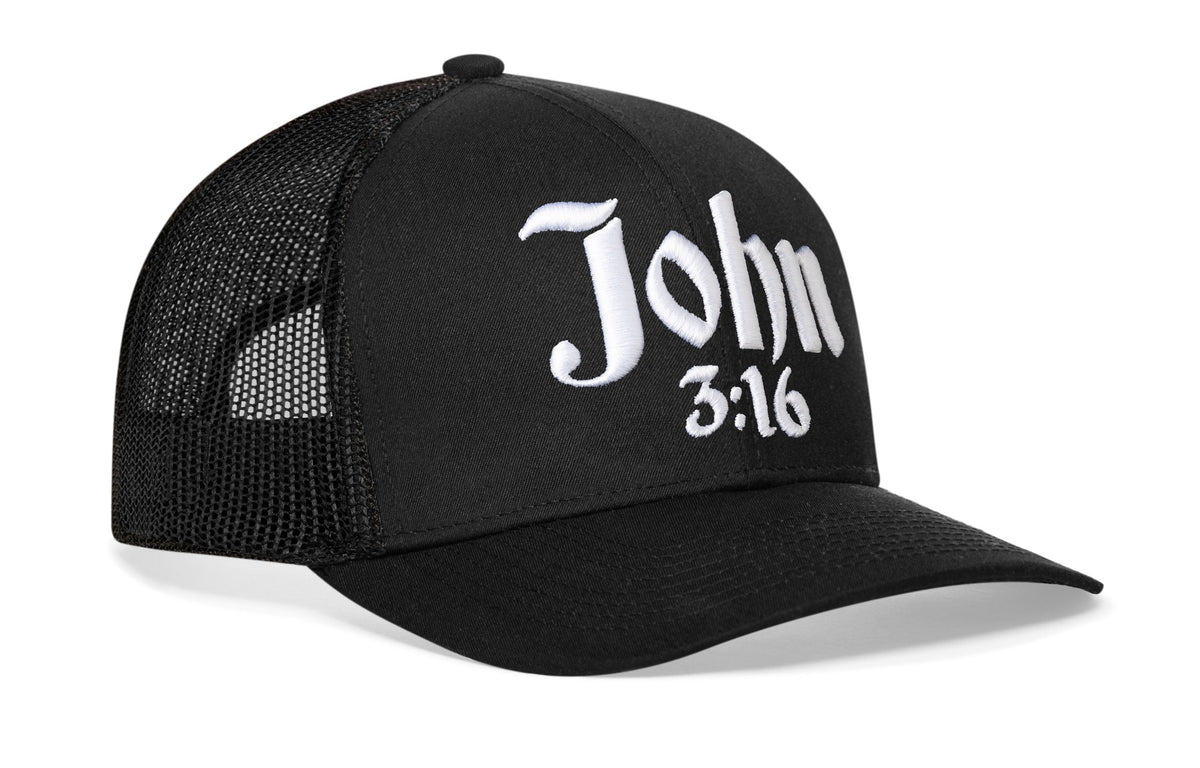 John 3:16 Christian Trucker Hat