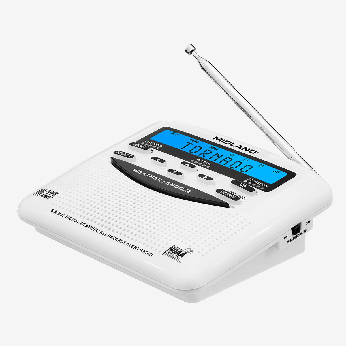 Midland WR120 NOAA Emergency Weather Radio