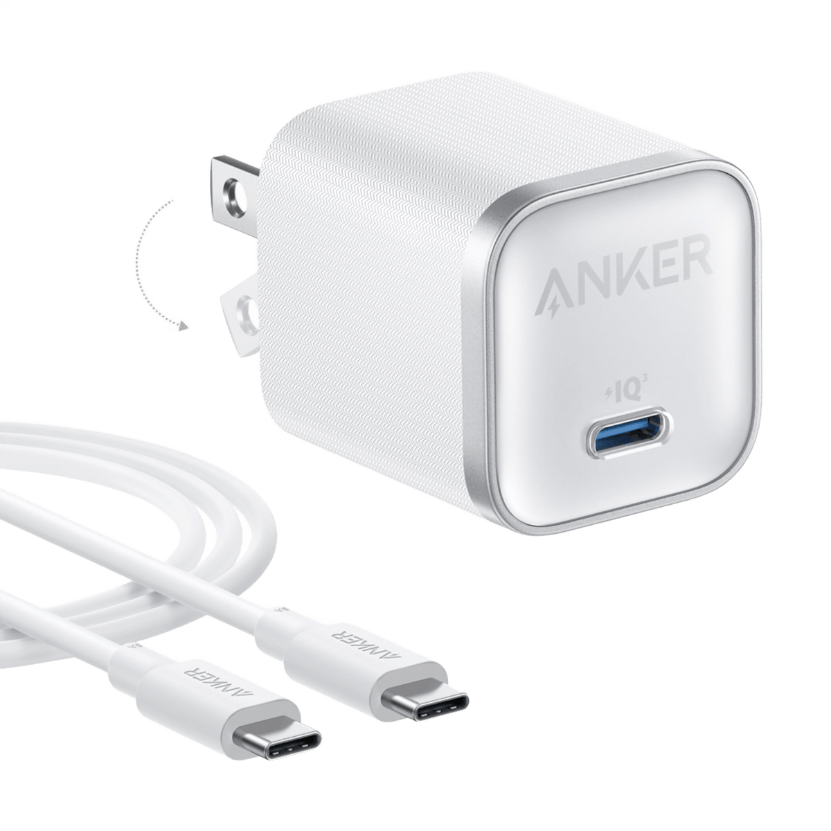 Anker Nano 45W USB-C Charger + Cable