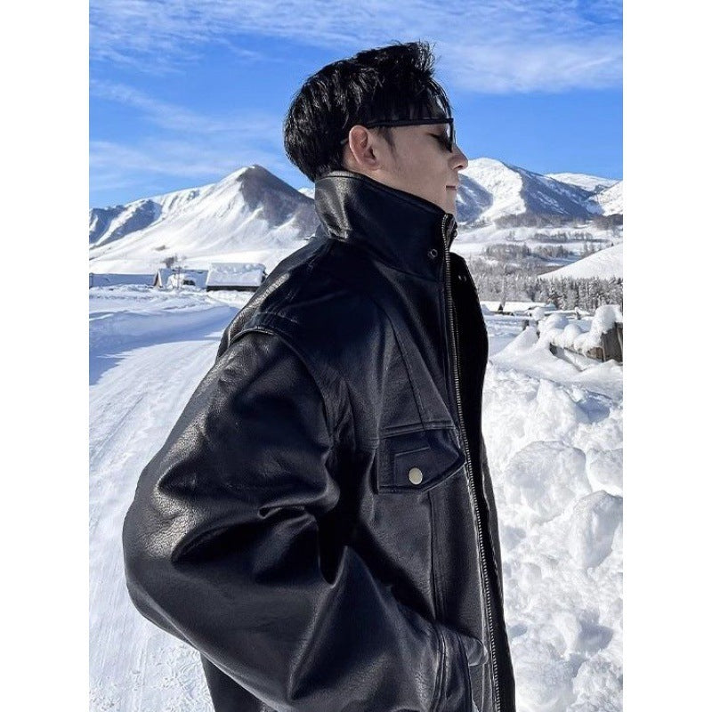 Men's Black Winter Jacket