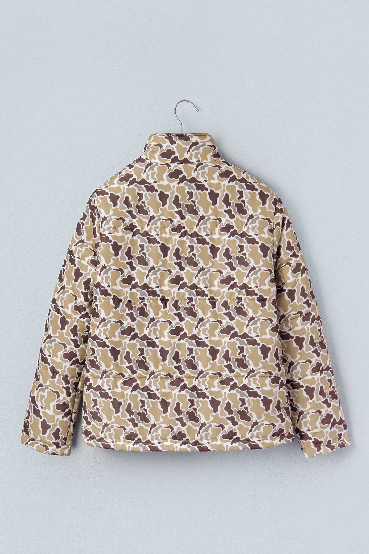Women's Camo Quilted Puffer Coat