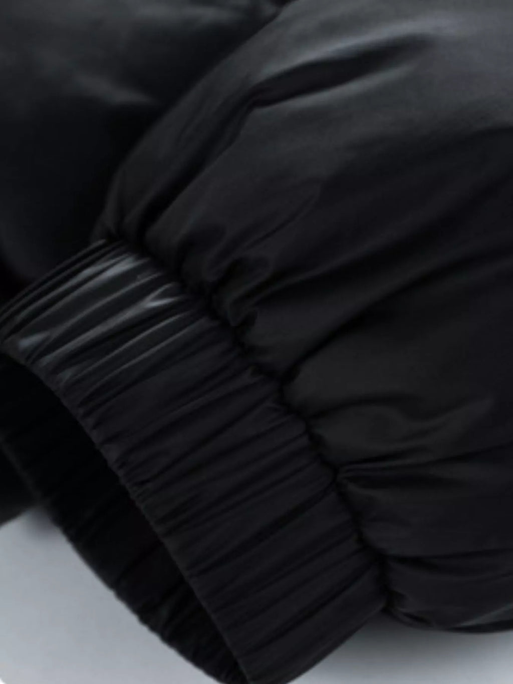 Men's Quilted Puffer Jacket with Stand Collar