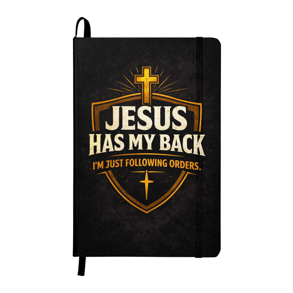 Jesus Has My Back Guided Faith Journal