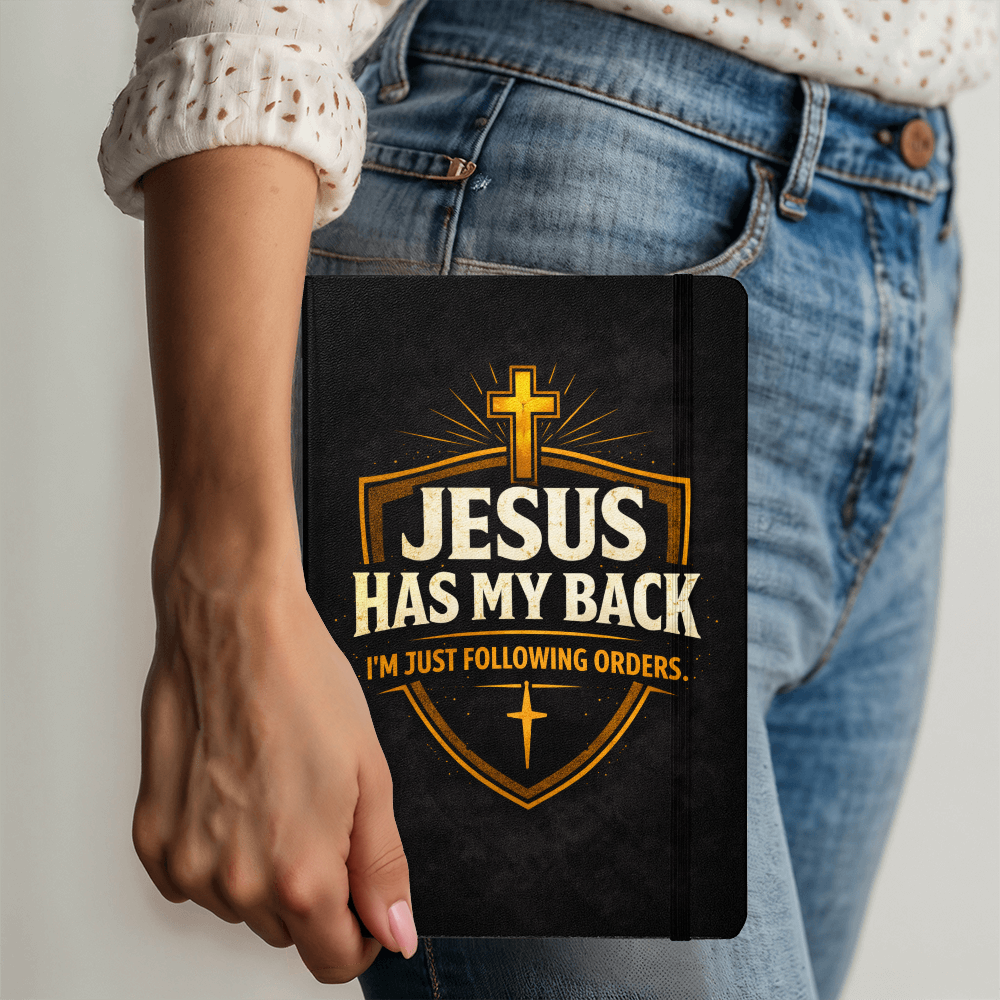 Jesus Has My Back Guided Faith Journal