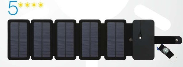 Foldable USB Solar Charger – 7.2W / 9W