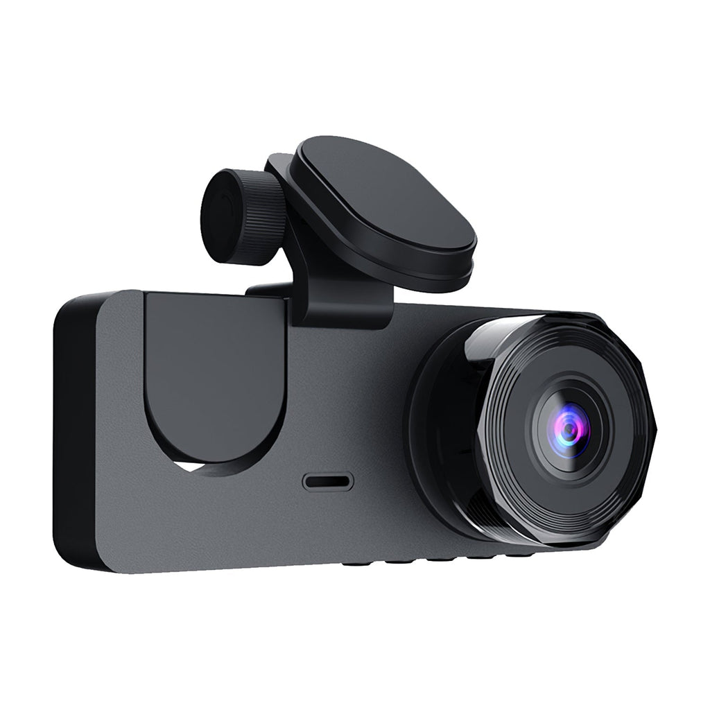 3-Channel Dash Cam with 32GB Card